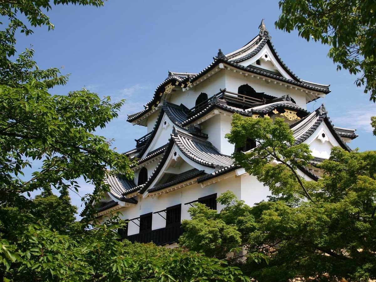 Hvad er de bedste hoteller i n\u00E6rheden af Hikone Castle? Eksteriør billede